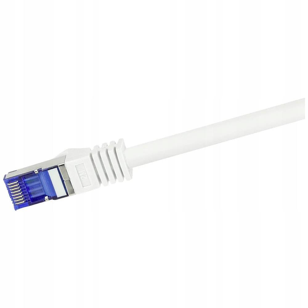 Patchcord LogiLink C6A041S Cat.6A /FTP Ultraflex 1.5m white