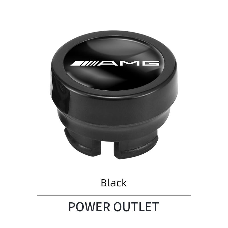 Car Cigarette Lighter Dust Cap Auto Accessories For Mercedes Benz AMG W203 W205 W206 W211 W220 W212 W201 W210 W108 W168 W176 GLC