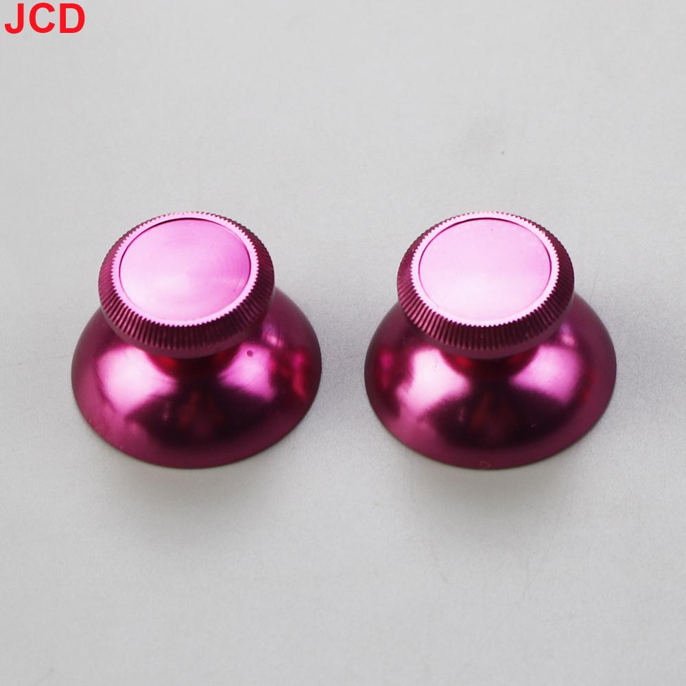 

JCD 1pair=2pcs Aluminum Metal Analog Joystick thumb Stick Grip Cap For PS5 Controller Gamepad Rocker Caps Thumbstick Accessories розы красного