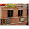 Miniart 1/35 Scale Air Conditioner Outdoor Unit and Satellite TV Antenna Plastic Model Kit MA35638