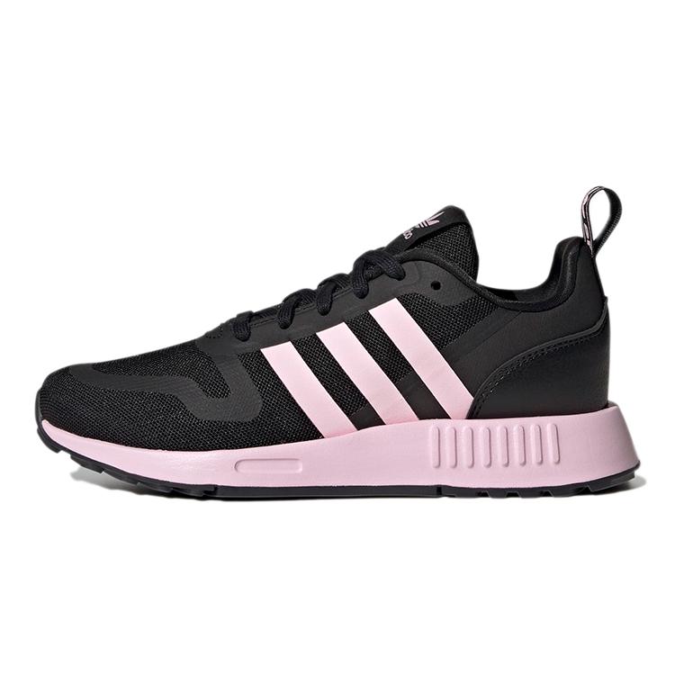 

Adidas Originals Multi J Comfortable Abrasion Resistant Low top Kids Running Shoes Black Pink GW3007 40