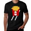 Skiing French Fry Tshirt Casual Graphic Print Tee