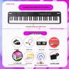 Rechargeable 88-Key Foldable Digital Piano: Bluetooth & MIDI, Perfect for Beginners & Kids