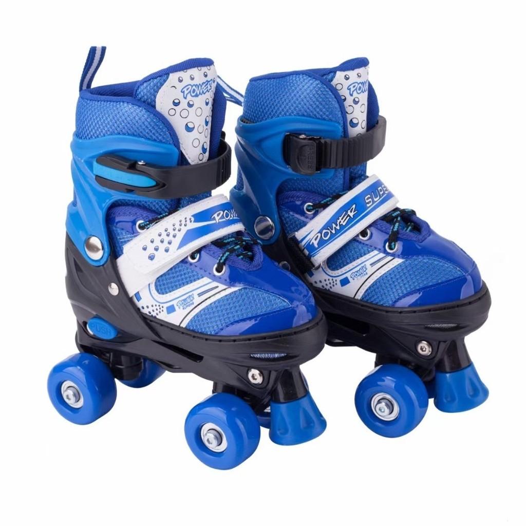Adjustable Roller Pvc Skates For Kids With Brakes Wheels Safe Design Outdoor