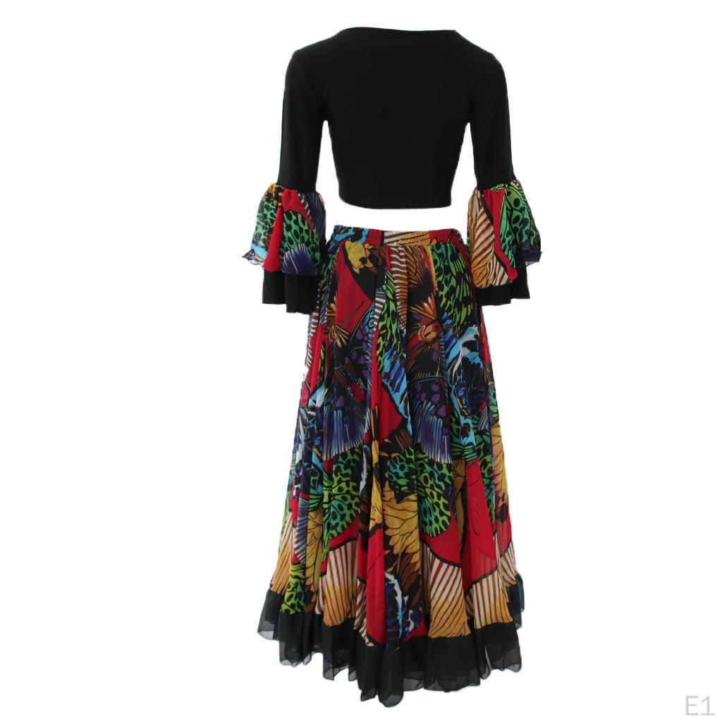 Stammes-25-Yard-Bauchtanz-Maxirock-Ball-Kostüm