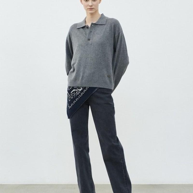 Diaalto TIGNES ÉCHARPE TRICOTÉE_MARINE