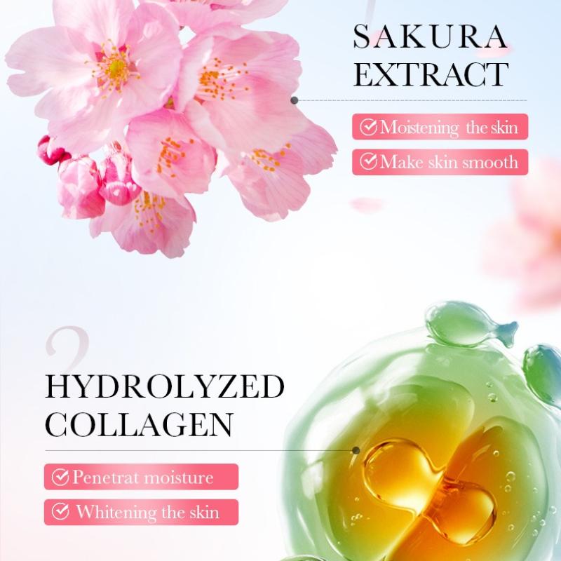 Sakura Collagen Hydrating Serum 30ml SADOER Elastic Serum