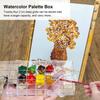 12/24/36 Wells Paint Palette Tray Airtight Leakproof Watercolor Palette Box  Paint Pallets for Kids