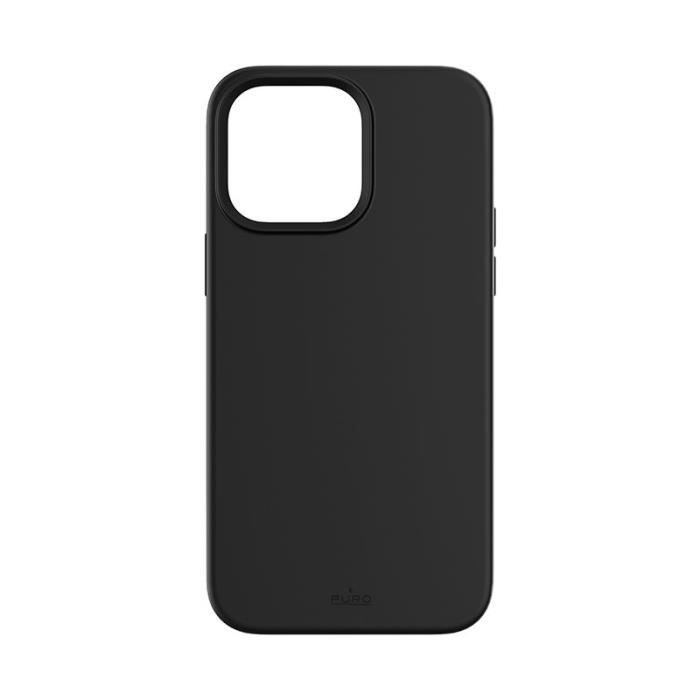Case for Iphone 14 Pro - Puro - Icon - Silicone - Soft - Black