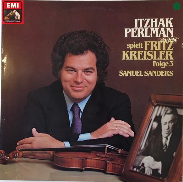 

LP Record ITZHAK PERLMAN FRITZ KREISLER SAM Itzhak Perlman Spielt Fritz Kreisle C06503449 HIS MASTERS V 1980 Japan Classical Used