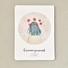 42 Pcs Vidas Anteriores Oracle Cards 10.5*7.5cm Spanish Edition, Past Lives Deck for Karma Soul Healing Double-Sided Embossed