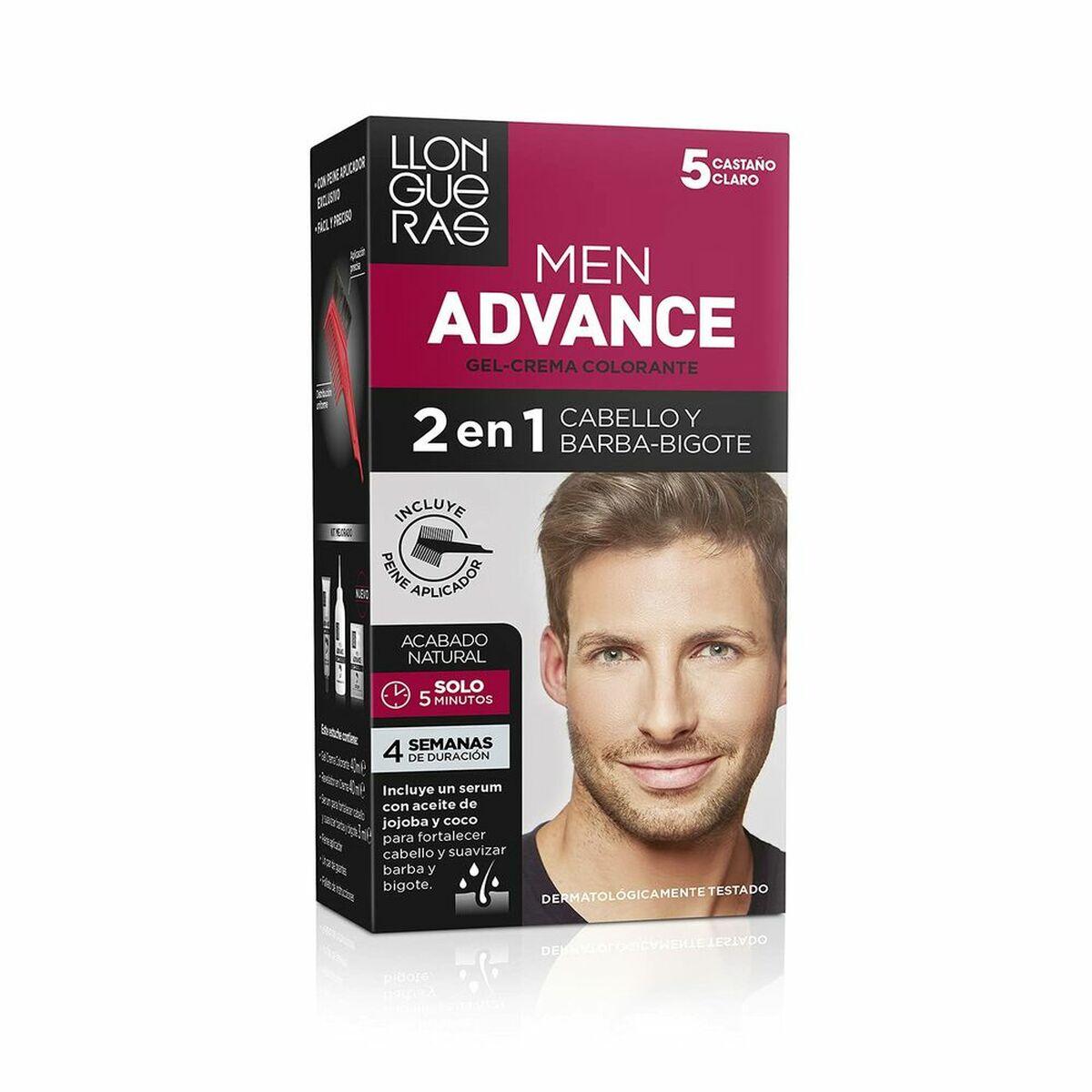 

Coloring Cream Llongueras Men Advance Semi-permanent 5 - Light brown (4 pcs)