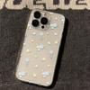 Ins Small Fresh Blue and Yellow Floral iPhone 17Promax Mobile Phone Case for Apple 16promax Space Case
