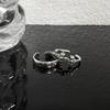Dark Retro Cross Open Ring Female Style Niche Design Ring Simple Fashion Personalized Index Finger Ring