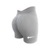 Pantaloncini da Yoga Senza Cuciture a Vita a V da Donna - Controllo Pancia, Asciugatura Rapida, Costolati, Sollevamento Glutei Pantaloni Fitness