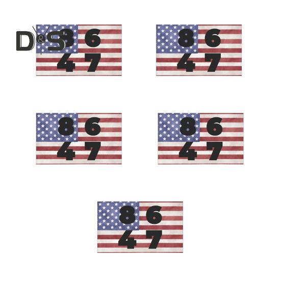 5 Stück wasserdichte Autoaufkleber 8647 Vinyl-Aufkleber Kreative personalisierte Event-Aufkleber für Wasserflaschen Laptops Autos