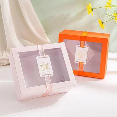 Transparente Geschenkbox mit Deckel und Boden für Brautjungfern, Lippenstifte, Geburtstage, Weihnachten & Neujahr Geschenke