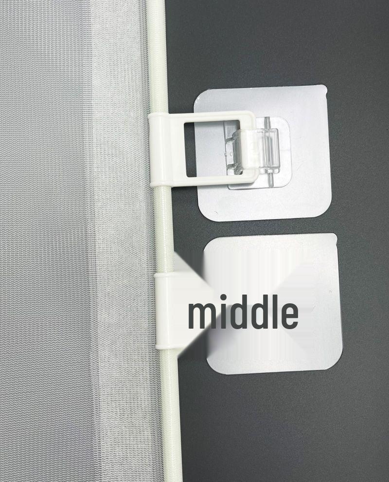 Extra dlouhá zatahovací branka pro domácí mazlíčky - Bez vrtání, Vnitřní plot proti útěku kočky, Izolační síť pro psy