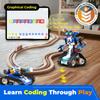 Robot J Creative Robot Building Kit, 6-in-1 Programmable App Remote Control Robot/Tank STEM Learning Toy, Educational Coding Gifts for 7-8 8-12 Years