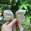 3D Satin Bow Hairpin - Du Yan 2025 High-Grade Headdress Style