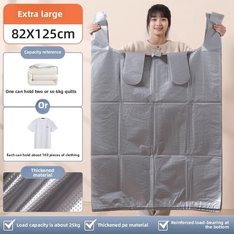 Modern Pe Laundry Storage Bags For Clothes Bedding Multiuse Organizer For Home