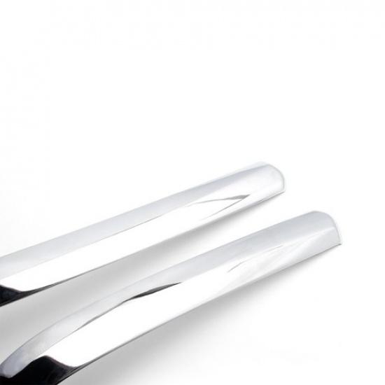 2pcs Mirror Rear View Strip Panel Decor Cover Trim For Camry 2018 -2024