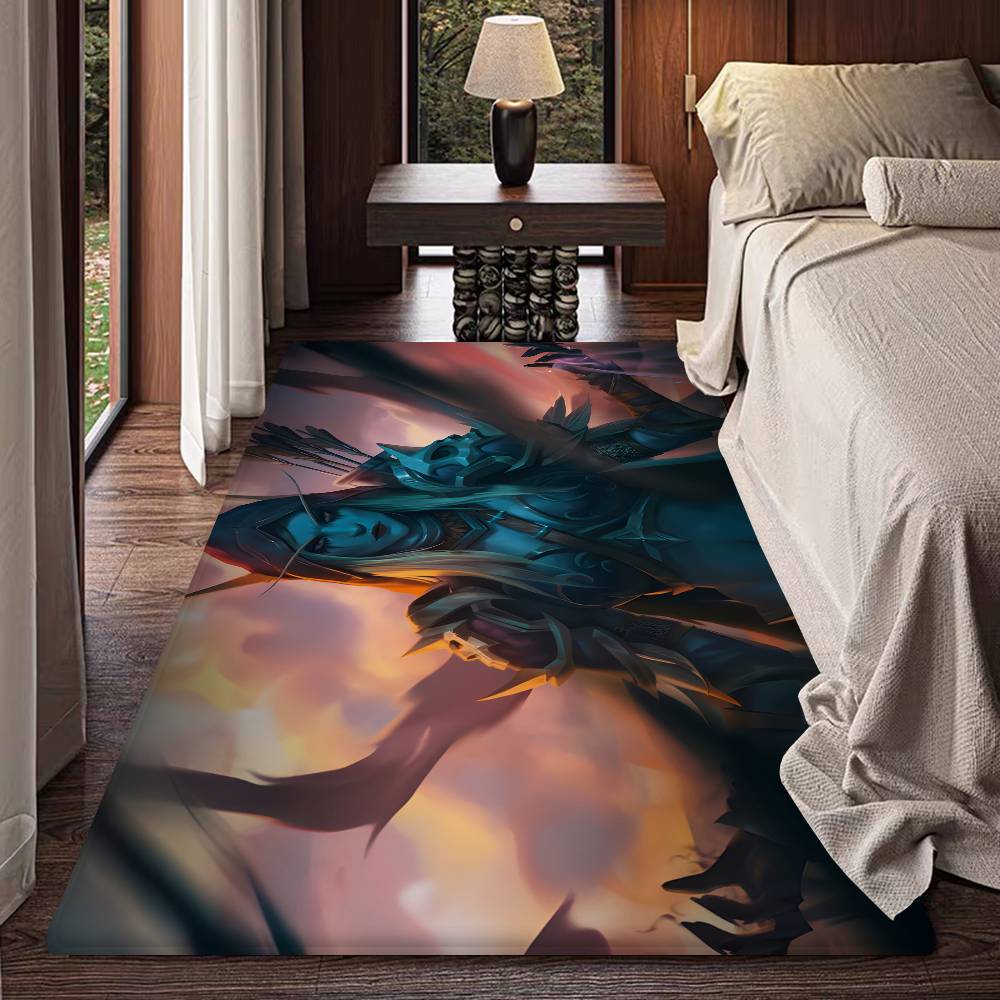 WOW, World Of Warcraft Door Mat INS Style Soft Bedroom Floor House Laundry Room Mat Anti-skid Alfombra