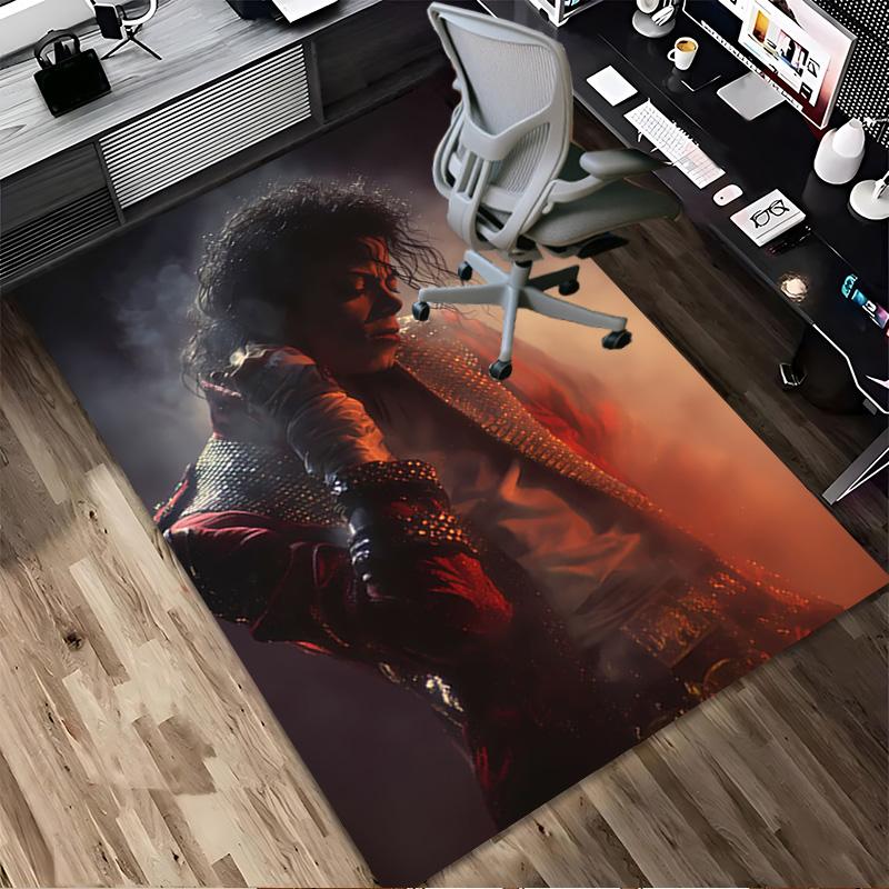 Moonwalk Legend Living Room Nonslip Area Rug Soft Carpet For Bedroom Gameoom Playroom Sofa Office Home Decor Doormat