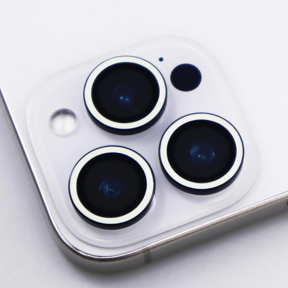 Glow In The Dark Luminous Camera Lens Protector for IPhone 17 16 15 14 13 12 Pro Max Tempered Glass Lens Cover Phone Accessories