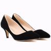 Décolleté da Donna Primavera Autunno Tacco Basso Alto 5cm Tinta Unita Traspiranti Punta Appuntita Suola Antiscivolo Soletta in Lattice Scarpe da Lavoro Matrimonio