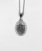 Oesalang Clover Protect Necklace Matte (Thin Necklace)