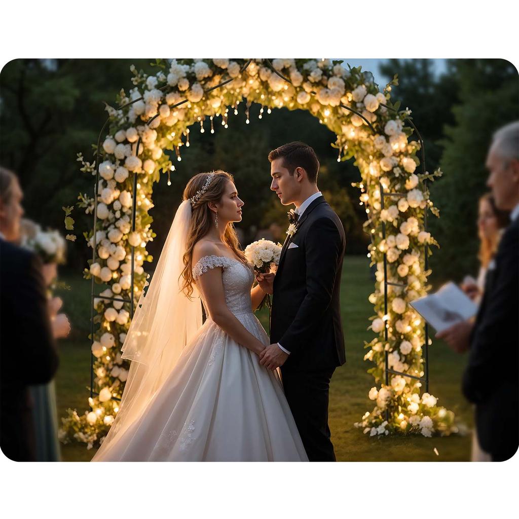 Arched Garden Pergola Plonos