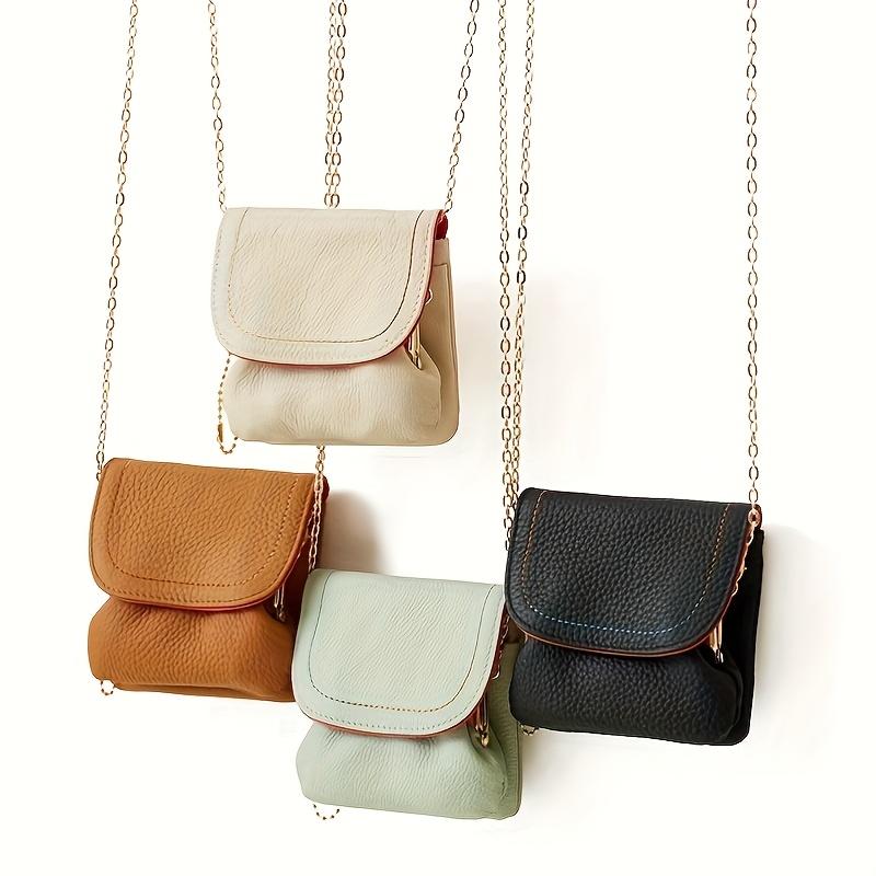 Women Coin Purse with Chain One Shoulder & Crossbody Wallet, Multi-purpose & Delicate for Different Occasions