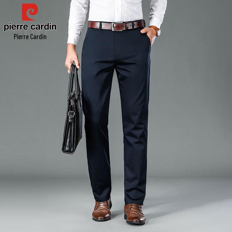 

Pierre Cardin Men s Business Casual Straight-Leg Trousers 34