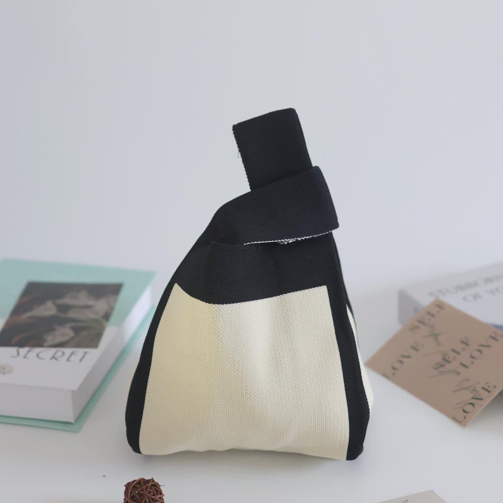 High quality thickened birthday banquet baby gift bag knitted bag gift woven bag handbag tote bag women's bag