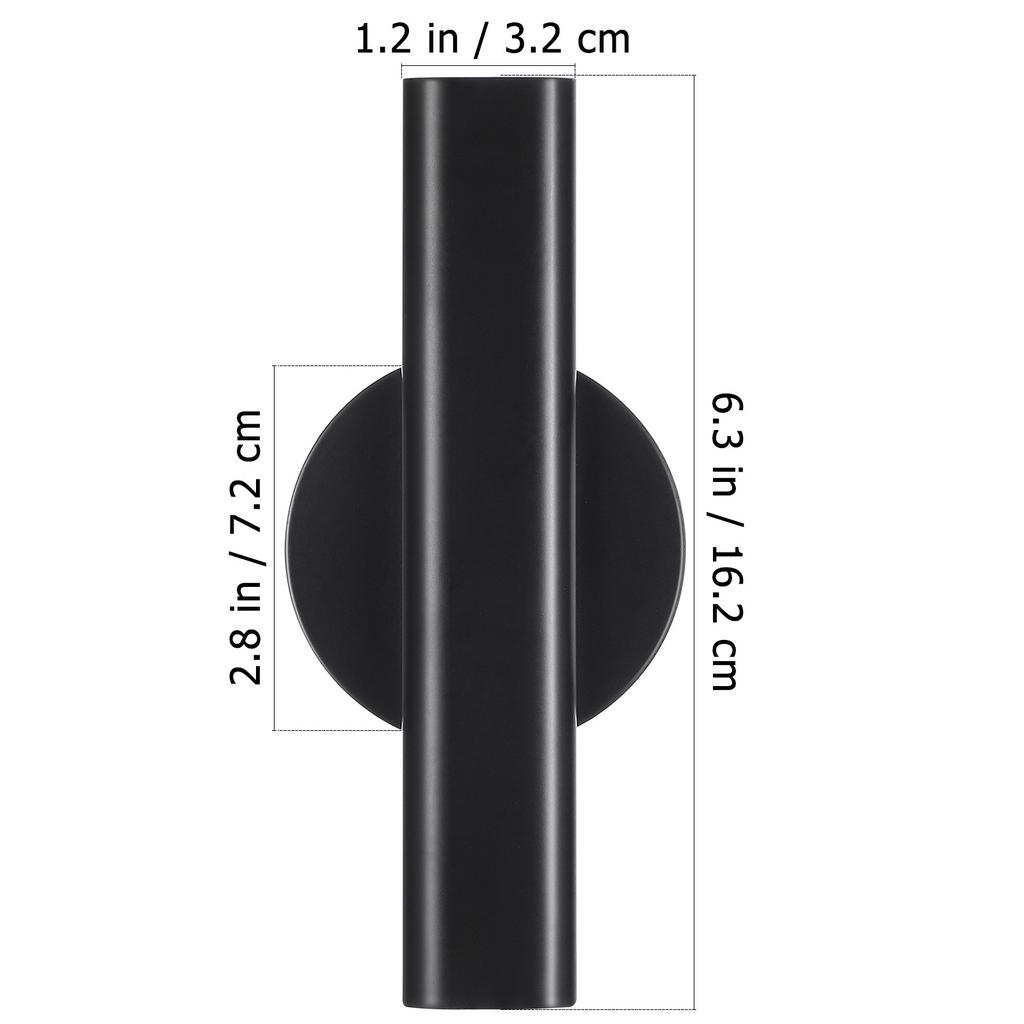 Wall Mounted Metal Vase Chic Flower Holder for Home Wedding Party Decor Wall Flower Tube for Fresh Artificial Flowers