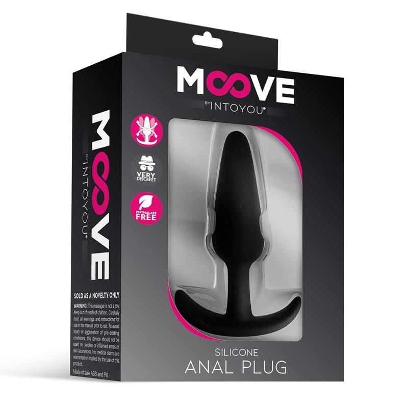 Small Black Silicone Anal Plug