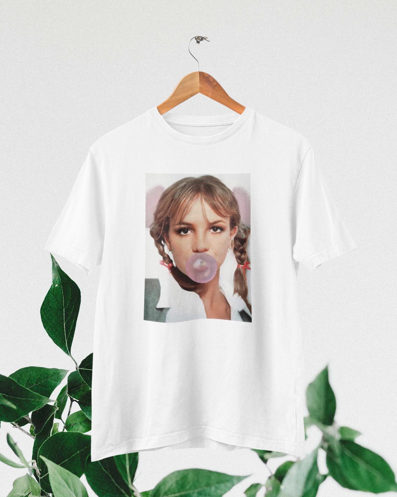 Britney Spears Graphic T-Shirt: 90s Y2K Pop Icon Tee 3XL