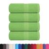 VidaXL Serviettes d'invité 4pcs vert pomme 30x50cm 360 g/m² 100% coton 137020