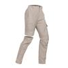 Men's solid color casual removable overalls outdoor mountaineering fishing shorts trousers two wear 7