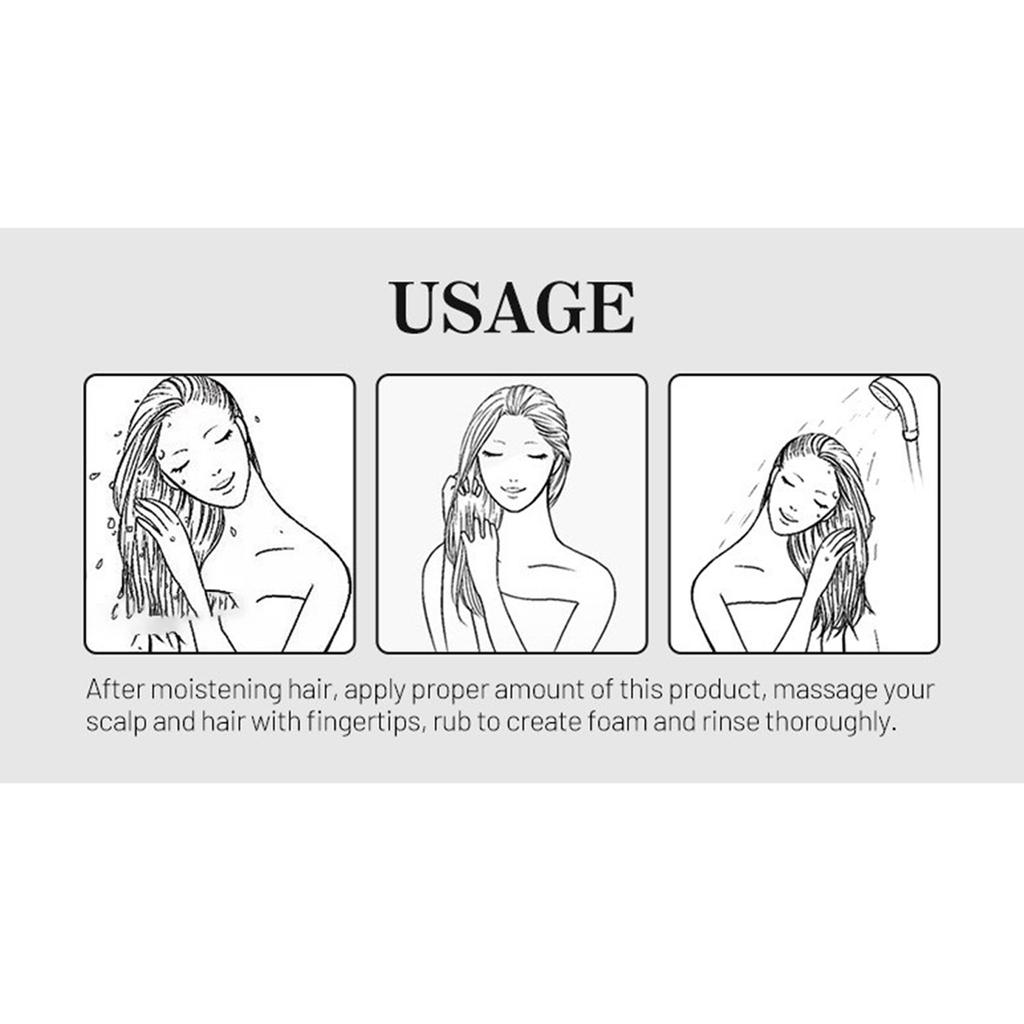 Oil Shampoo Moisturizing Nutrition Strong Hair 360ml