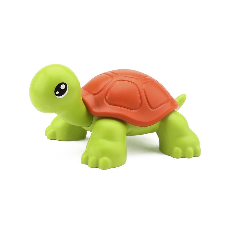Large Marine Animal Building Blocks: Whale, Crab, Turtle, Crocodile, Seahorse, Penguin