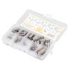 41 Pcs Thread Repair Insert Assortment Kit Stainless Steel M2 To M14 Thread Repair Insert with Storage Box