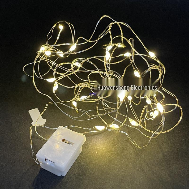 Warm Fairy Lights: Copper Wire Starry String, Ideal Gift for Creating a Cozy Mid-Autumn Festival Atmosphere