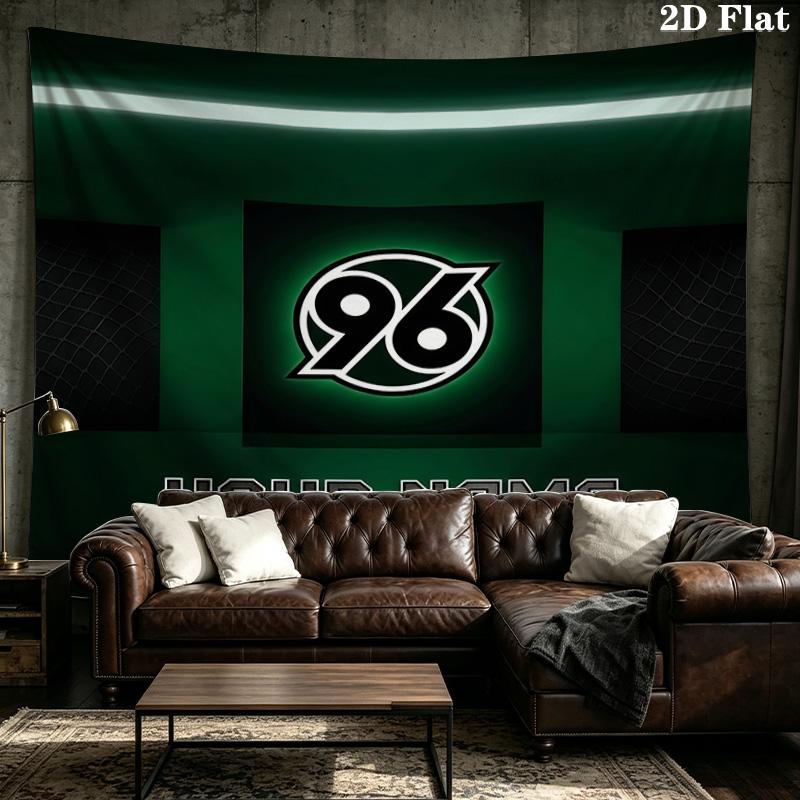 Custom Name Hannover Printed Tapestry – Wall Hanging for Bedrooms, Dorms, and Home Decor