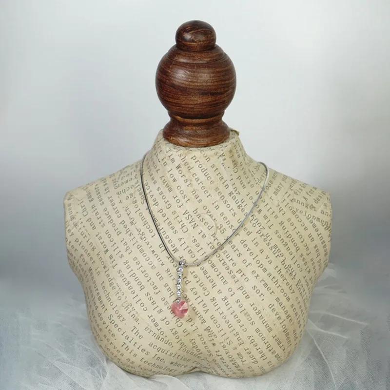 Necklace Display Stand Jewelry Earing Ring Display Chain Bust Stand Scarf Holder Mannequin Model Ornament Bedroom Decoration