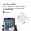 Écouteurs sans fil - belkin - soundform bolt - intra-auriculaire - bluetooth 5.2 - 28 heures d'autonomie