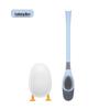 Yellow Duck Silicone Toilet Brush - Punch-Free Dead Angle Cleaner
