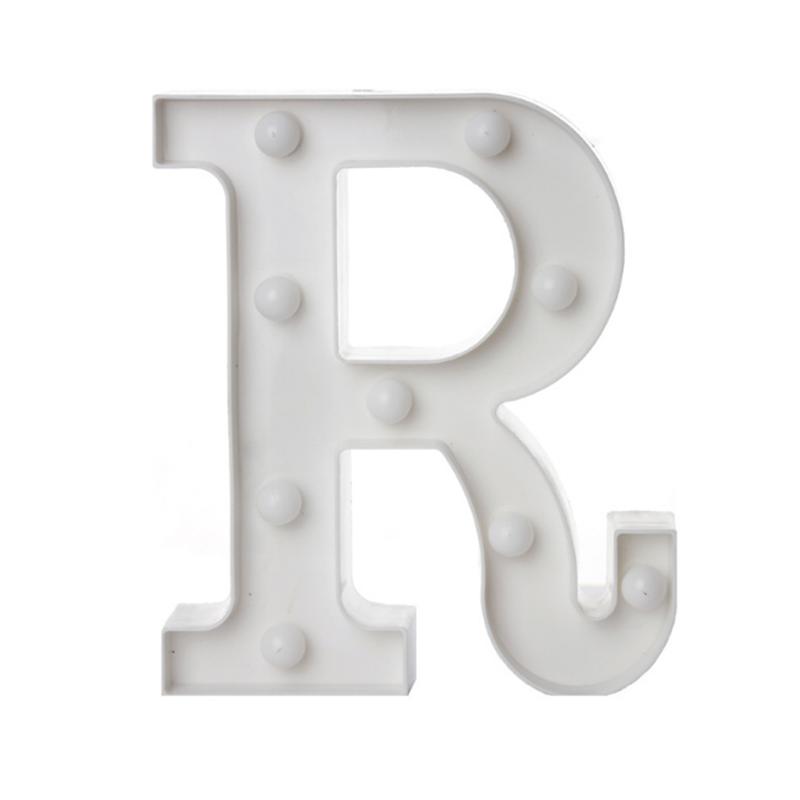 26 Luminous Alphabet Letter LED Night Lights Ambience Battery Light Letters Lamp Christmas Wedding Birthday Party Decoration