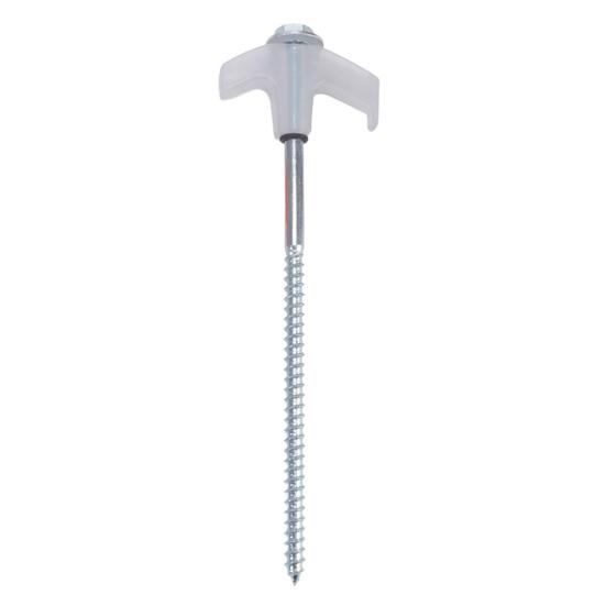 Screw-in Tent Stake Glow-in-the-dark Heavy Duty Outdoor Garden Yard Patio Lawn Camping Tarp Canopy Windproof Threaded Ground Spike Tent Peg